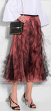 Tulle Pleated Skirt