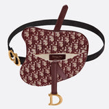 Obliques Saddle Belt Bag - Blue or Red