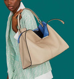 Peekaboo X-Lite Beige Leather Bag