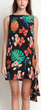 Tropical Print Dress - DESIGNER INSPIRED FASHIONS