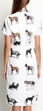 Dog Print Dress