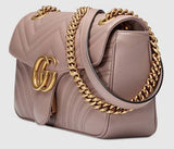 GG Marmont Matelass̩ Shoulder Bag - Black, Dusty Pink, Green