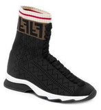 'Rockoko' High Top Knit Sneakers