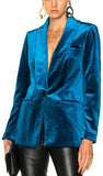 Velvet Jacket & Short Set