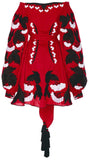 'Viburnum' Red Mini Dress