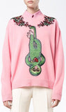 Crystal-Embellished Monkey Jumper