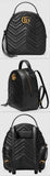 GG Marmont Quilted Leather Backpack, Black - DESIGNER INSPIRED FASHIONS