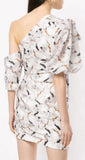 Maves Floral One-Shoulder Dress | DESIGNER INSPIRED FASHIONS