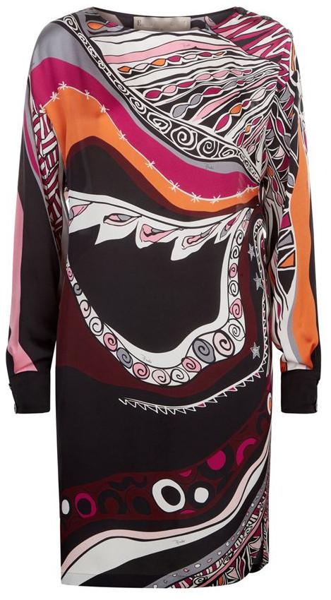'Sagittarius' Print Cocoon Dress - DESIGNER INSPIRED FASHIONS