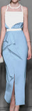 Mesh Panel Tank and Ruffle Midi Skirt