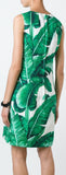 Banana Leaf Brocade Dress - DESIGNER INSPIRED FASHIONS