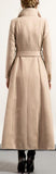 Long Wool Single-Breasted Coat