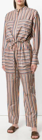 Striped Jumpsuit