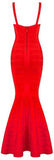 'Kaira' Bandage Maxi Dress-Red - DESIGNER INSPIRED FASHIONS
