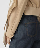 Monogram Print Gabardine Jacket | DESIGNER INSPIRED FASHIONS