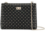 Rockstud Spike Shopping Bag, Black
