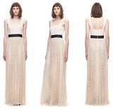 All Lace Trim Maxi Dress - DESIGNER INSPIRED FASHIONS