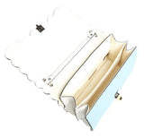 'Kan I' Bag with Embroidery, White