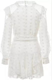 Ruffle Polka Dot Playsuit