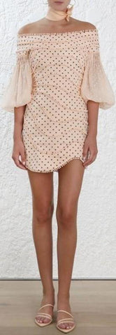 Painted Heart Contour Mini Dress