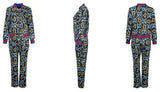 Logo Printed Jacket & Pant Set - DESIGNER INSPIRED FASHIONS