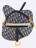 Oblique Saddle Bag - Blue or Red