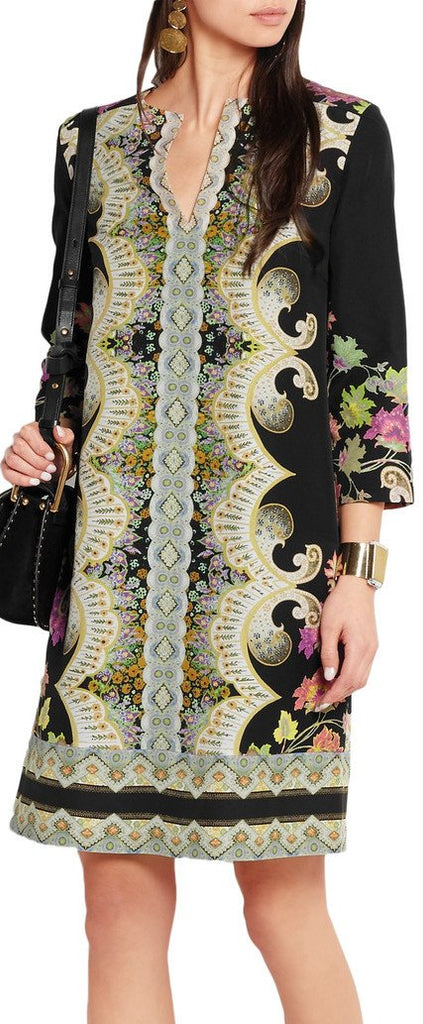Paisley Print Tunic Dress | DESIGNER INSPIRED FASHIONS