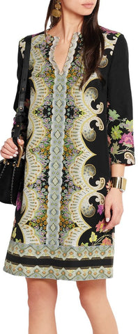 Paisley Print Tunic Dress | DESIGNER INSPIRED FASHIONS