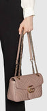 GG Marmont Matelass̩ Shoulder Bag - Black, Dusty Pink, Green
