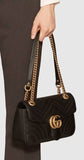 GG Marmont Matelass̩ Shoulder Bag - Black, Dusty Pink, Green