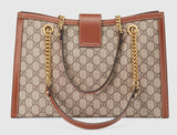 Padlock GG Supreme Canvas Shoulder Bag