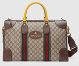 GG Supreme Duffle Bag with Web - DESIGNER INSPIRED FASHIONS