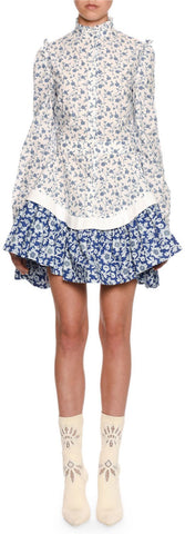 Victorian Floral Dress