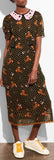 Embroidered Bouquet Dress - DESIGNER INSPIRED FASHIONS