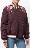 Embroidered Bomber Jacket