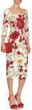 Daisy And Poppy-Print Dress