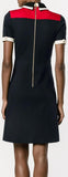 Rose Embroidered Polo Dress - DESIGNER INSPIRED FASHIONS