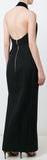 Black Double-Breasted Sleeveless Waistcoat Dress - DESIGNER INSPIRED FASHIONS