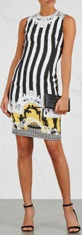 Printed Sheath Dress - DESIGNER INSPIRED FASHIONS