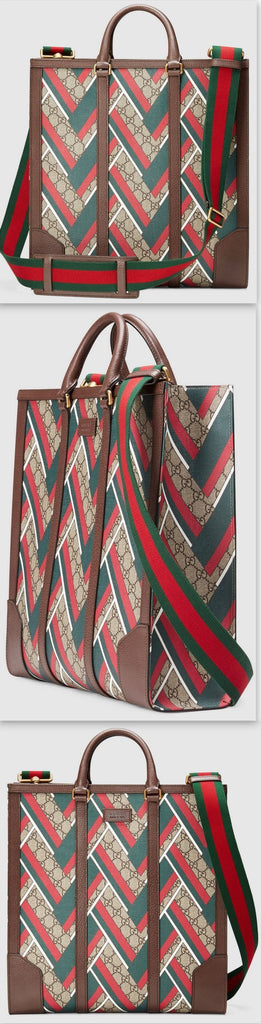 Borsa Shopping GG Chevron Tote - DESIGNER INSPIRED FASHIONS