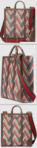 Borsa Shopping GG Chevron Tote - DESIGNER INSPIRED FASHIONS