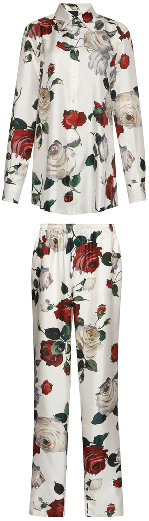 Floral Print Shirt & Trousers