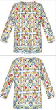 'Majolica' Tile Printed Jacket - DESIGNER INSPIRED FASHIONS