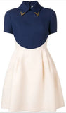 V-Detail Dress