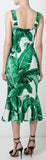 Banana Leaf Print Dress