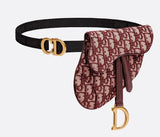 Obliques Saddle Belt Bag - Blue or Red