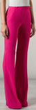 Flared-Leg Dress Pants-Hot Pink - DESIGNER INSPIRED FASHIONS