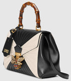 Queen Margaret Quilted Leather Top Handle Bag - DESIGNER INSPIRED FASHIONS