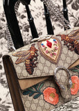 Rome Dionysus Embroidered Shoulder Bag - DESIGNER INSPIRED FASHIONS