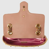 GG Marmont Matelass̩ Mini Bag, Gold